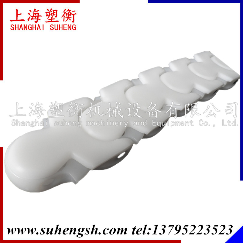 1703龙骨塑料链条 转弯龙骨绞链 塑料龙骨链