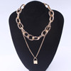 Chain hip-hop style, fashionable necklace, sweater, European style, punk style, simple and elegant design