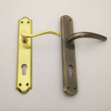 波兰款式执手锁 铁铝大面板门锁厂家