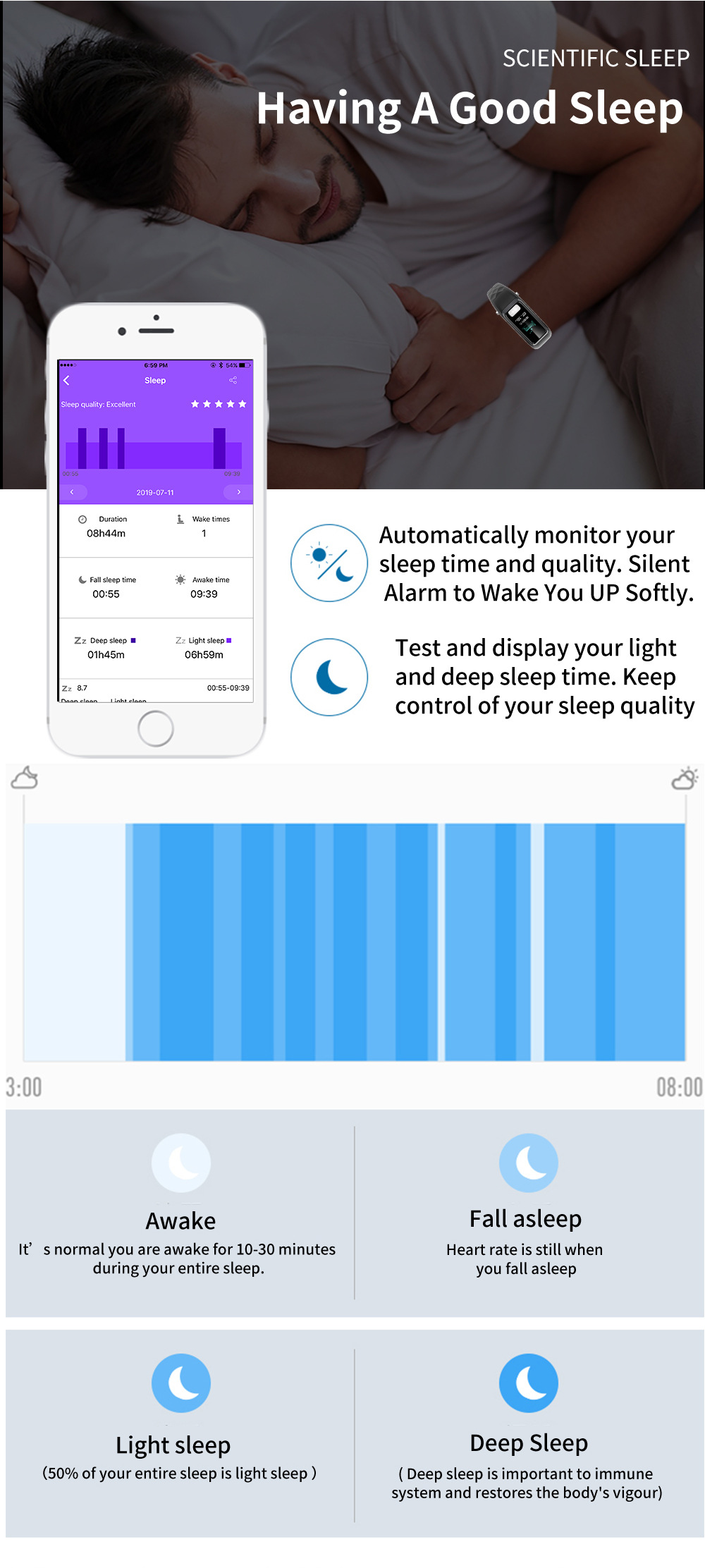 H207 Bluetooth Smart Band