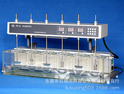 国铭 RC-6 溶出度测试仪 药厂片剂、胶囊、颗粒溶剂溶出度检测仪