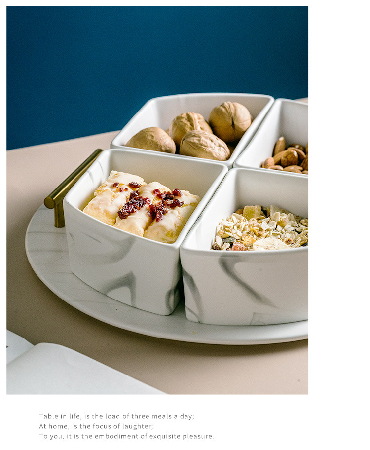 圆形果盘拼盘 详情