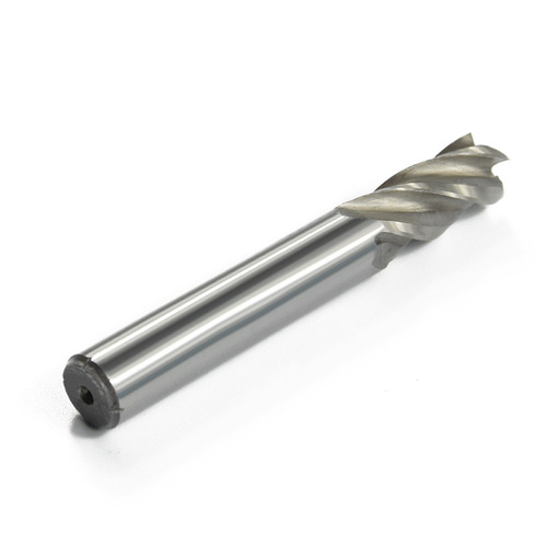 Cross-border supply of high-speed steel milling cutters, straight shank four-edge end mills, 10-pack wholesale, direct supply of CNC tools from manufacturers