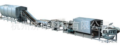 水果清洗打蜡机,带叶清洗机,气动翻转式保鲜槽,水果重量分选机