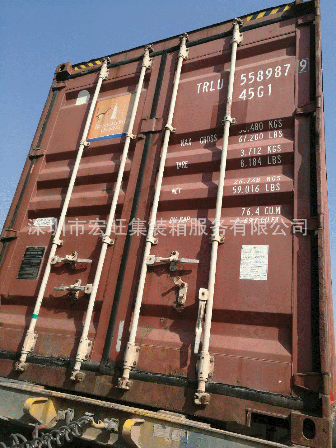 深圳蛇口供应优质现货2手集装箱（可改装，海运，出口）