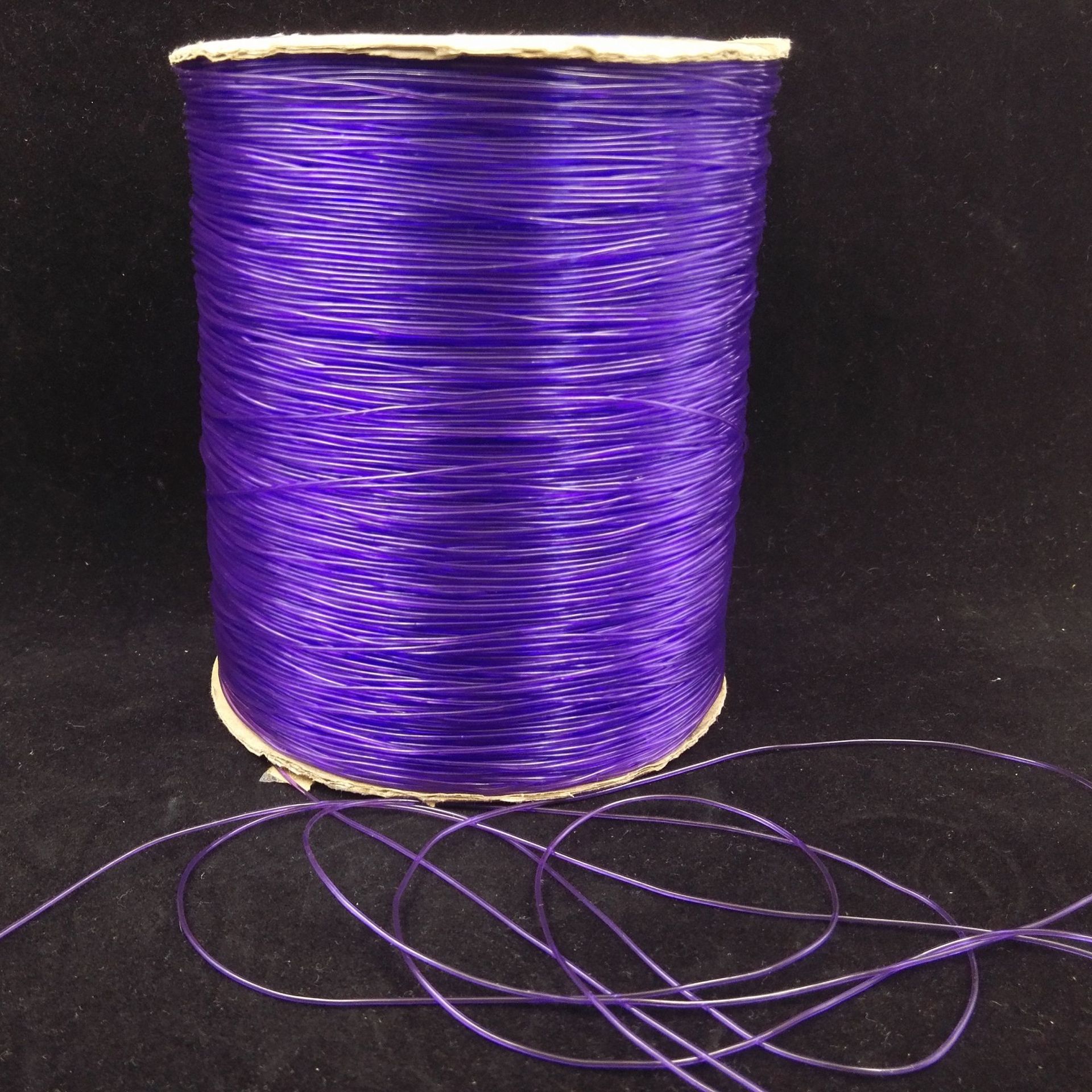 供应彩色TPU水晶线 着色TPU弹力绳 圆形弹力松紧绳 来样定做颜色