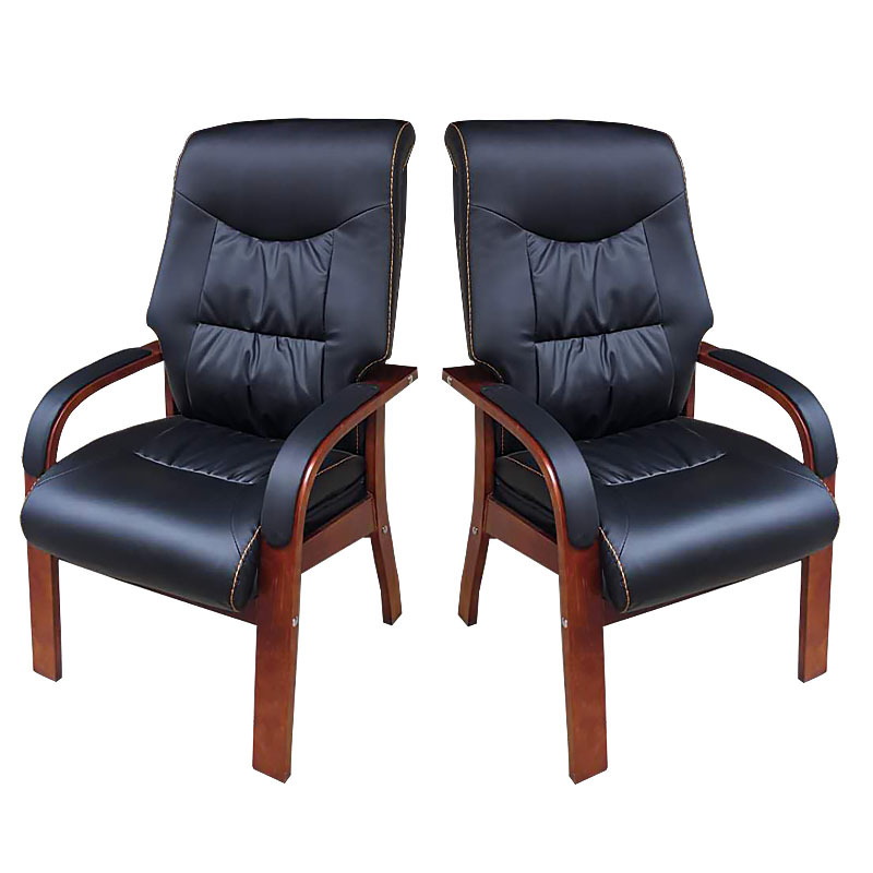 Conference chair Chinese style wooden round armchair office chair…