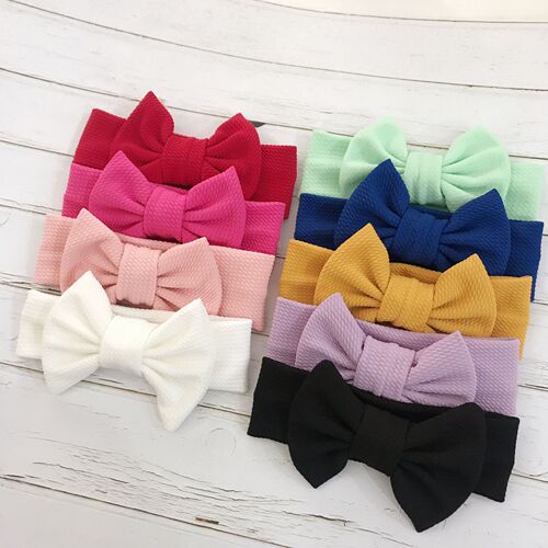  Spring Children's Hairband Fabric Baby Narrow Corn Grain Hair Accessory European and American Style