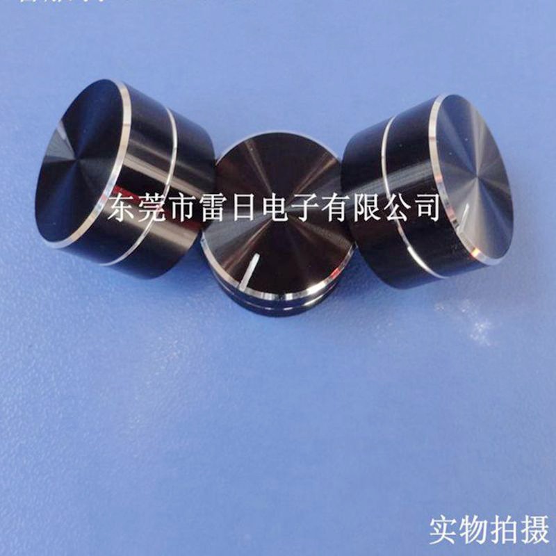 厂家批量供应直径20mm高13mm电位器开关旋钮帽  音响音量金属旋钮