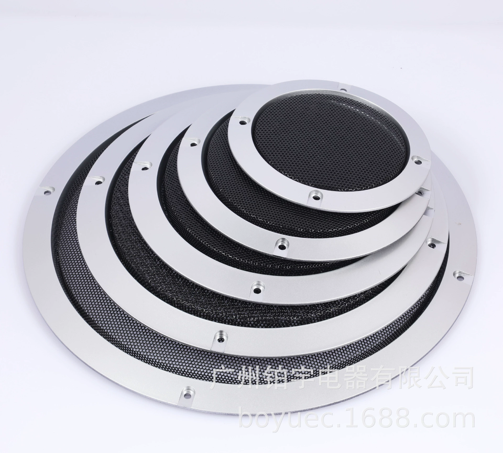 2-Дюймовая 3-дюймовая 4-дюймовая 5-дюймовая 6-дюймовая 8-дюймовая 10-дюймовая крышка динамика Динамик Пылезащитная защитная сетка декоративное кольцо ABS железная сетка Совершенно новая