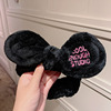 Headband for face washing, hair accessory with bow, internet celebrity