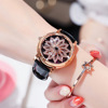 Fashionable waterproof trend belt, women's watch, internet celebrity