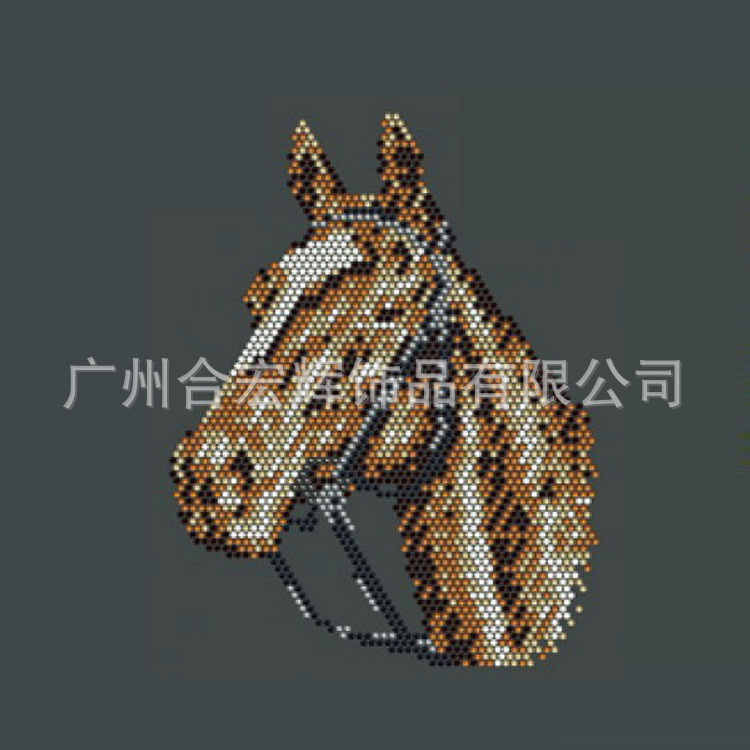 精工制作烫钻烫图 选用精品水钻专业生产 适合一线品牌服饰选用