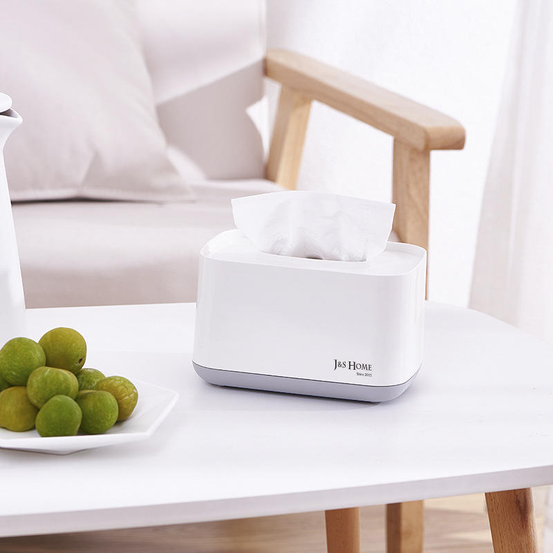 Caja de tejido multifuncional caja de tejido de hogar simple creativo sala de estar mesa de café caja de almacenamiento servilleta caja de cartón