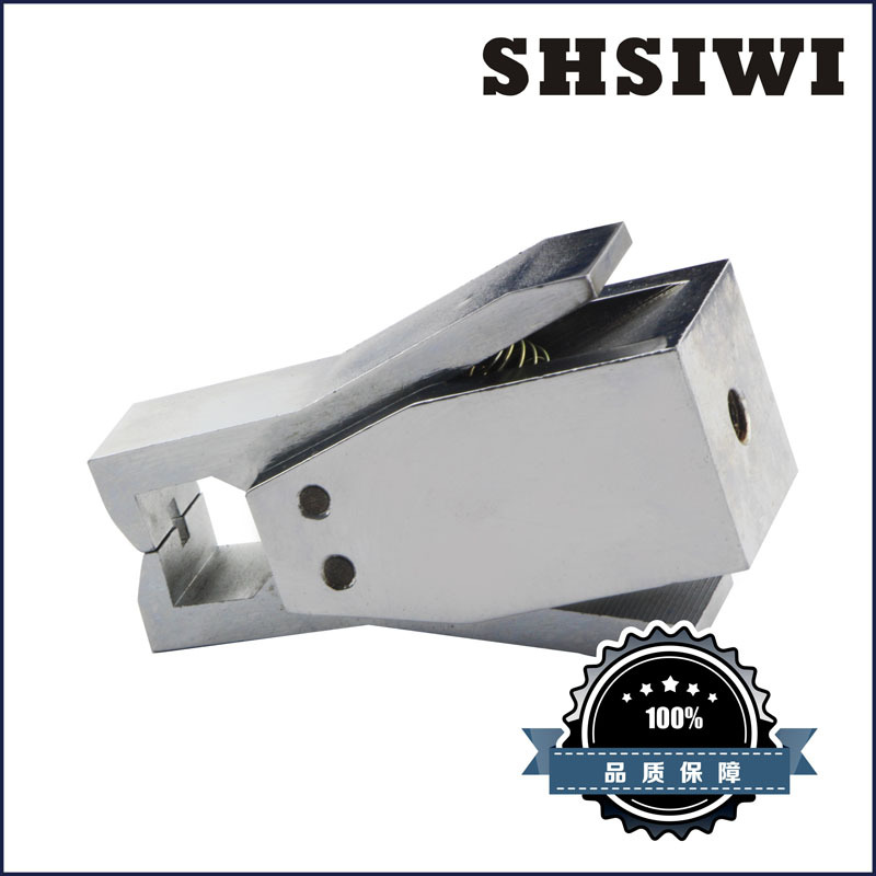 思为厂家拉链扣形夹具SJJ-018 拉链夹具  推拉力计测试机台夹具