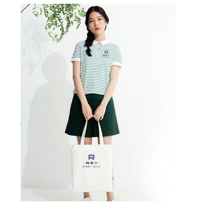 2019款帆布女包 新款大容量帆布购物包|ru
