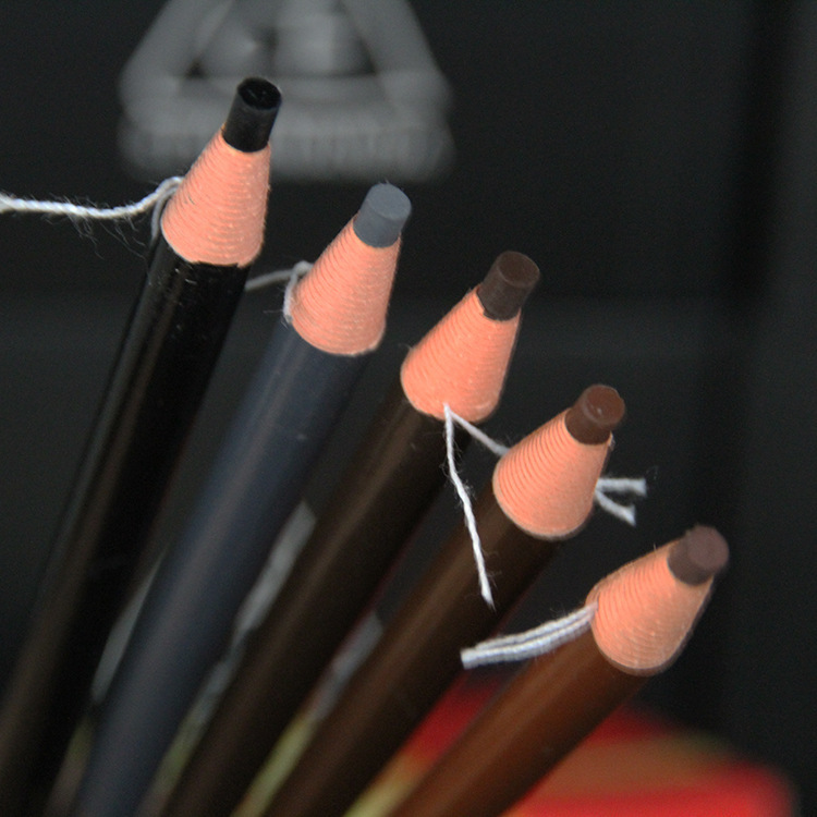 正品亨丝1818拉线眉笔防水防汗不脱色持久可剥初学者撕拉削眉粉