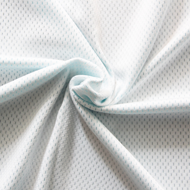 透气凉感家纺三明治乳胶枕面料 日本尼龙冷感运动三明治网眼布
