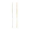Extra-long silver needle, fashionable universal earrings, silver 925 sample, internet celebrity