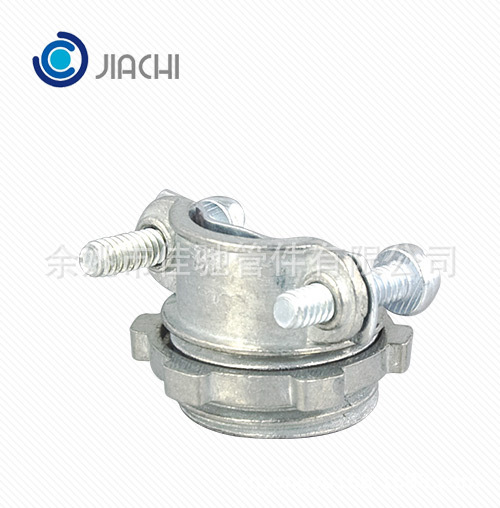 美标锌合金挤压式电缆接头 锌合金电缆夹