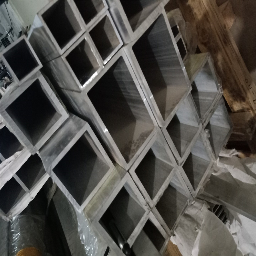 现货磨砂铝管25*140*1.4空心矩形扁通 沪铝合金方管 凌蕊供应