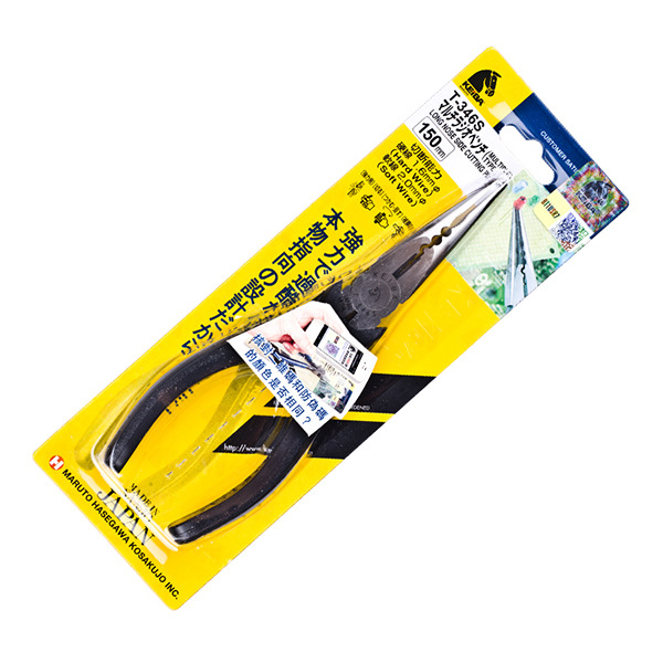 多用电工尖嘴钳KEIBA/马牌T-346S150mm