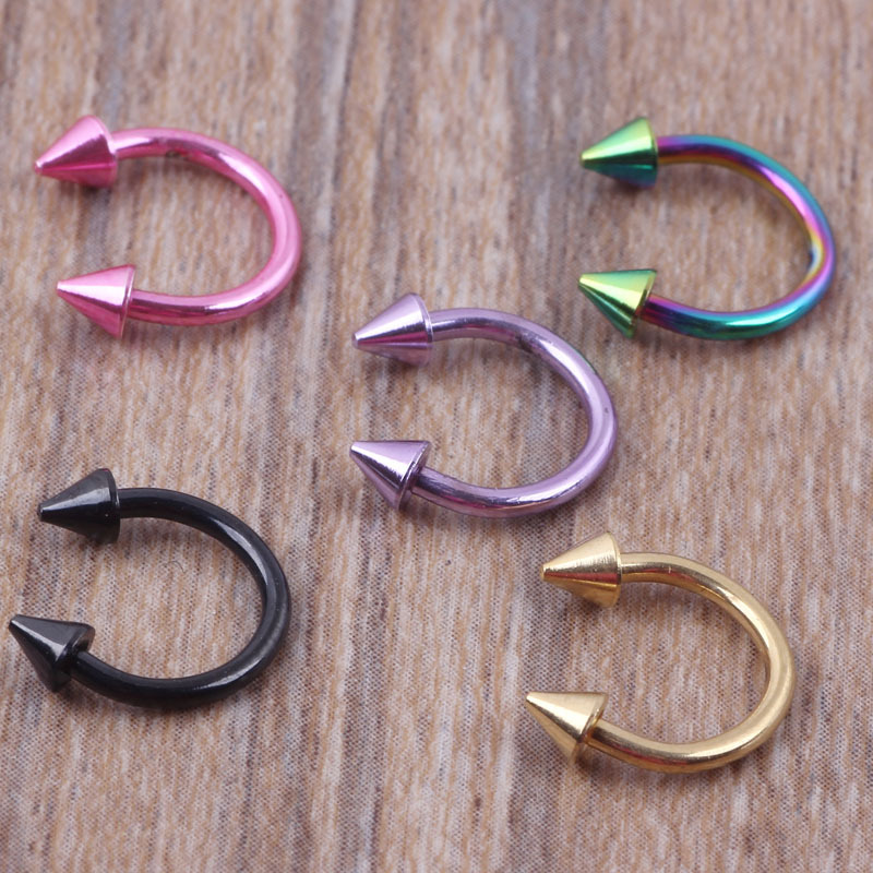 Simple Style Geometric Stainless Steel Earrings 1 Piece