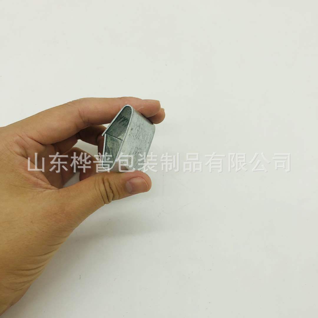 厂家生产批发手用打包扣PET塑钢带打包扣 镀锌环形金属扣礼品盒