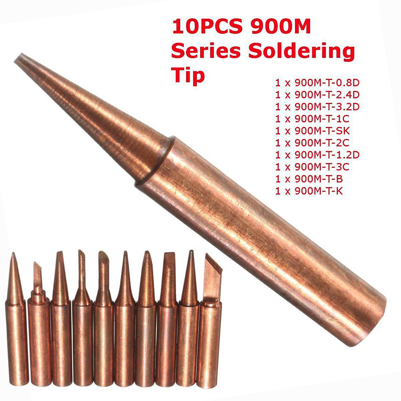 焊台936烙铁头 60w内热烙铁头 焊铁咀 全铜音响喇叭焊接专用10pcs