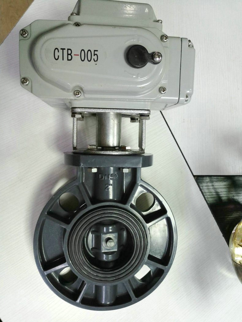 电动阀门CTB系列 CTB-UPVC蝶阀 铸铁电动阀门 欢迎订购