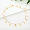 Fresh accessory, crystal pendant, fashionable sophisticated universal necklace, Japanese and Korean, wholesale