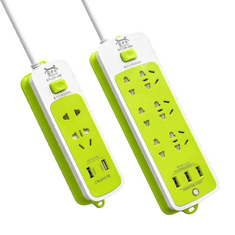 USB зарядная розетка ряд переключатель питание удлинительная линия вилка-плата для подключения прицепной платы
