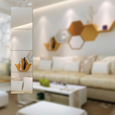 全身镜36*36四片拼接组合免打孔粘贴工厂批发