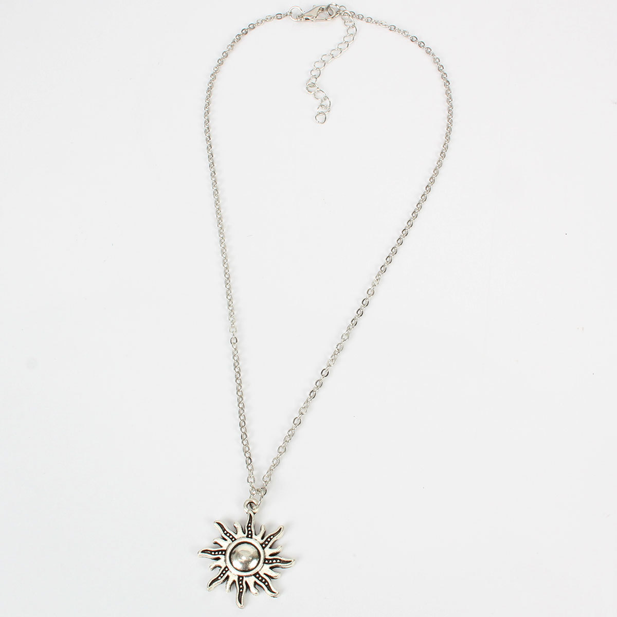 Simple sun flower pendant fashion popular necklace women