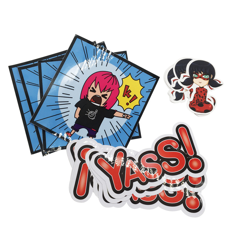 单张单个异形贴纸