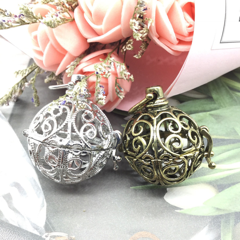 Mexico hot selling piano beads magic box pendant pregnant women prenatal education DIY handmade jewelry accessories aromatherapy essential oil