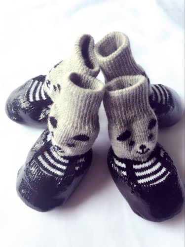 Pet Dog Shoes and Socks, Outdoor Indoor Sports Waterproof Shoes and Socks, Waterproof Socks for Dogs and Cats, Non-slip