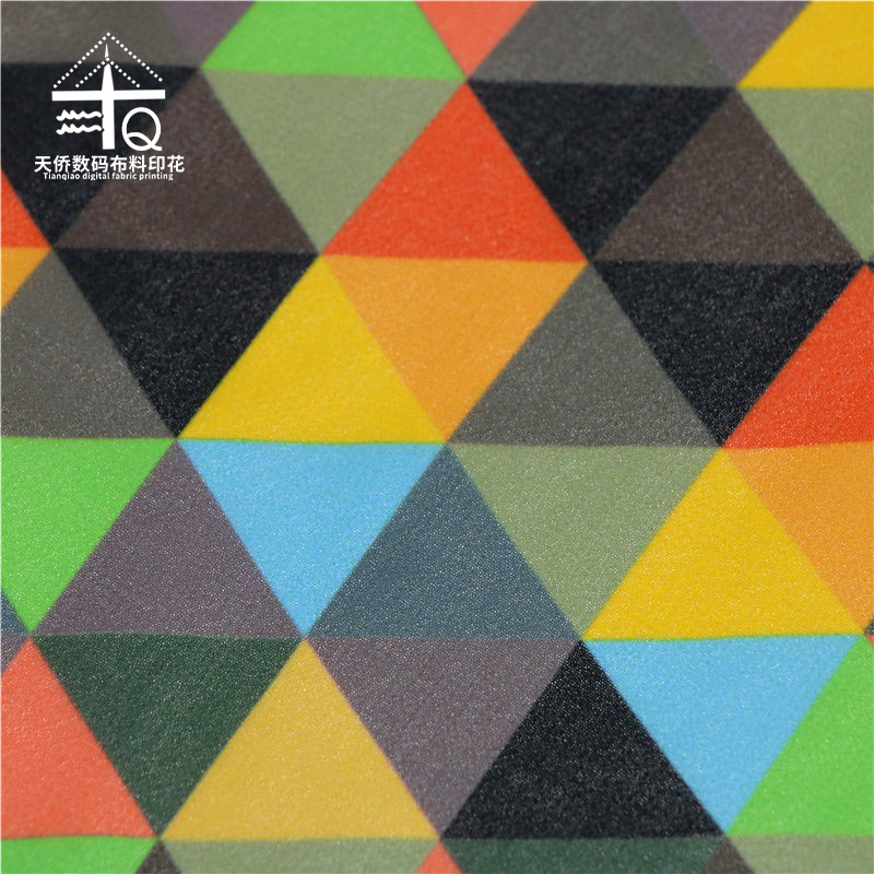 PUPVC皮革印花数码直喷雪纺面料连衣裙衬衫家纺全棉布料