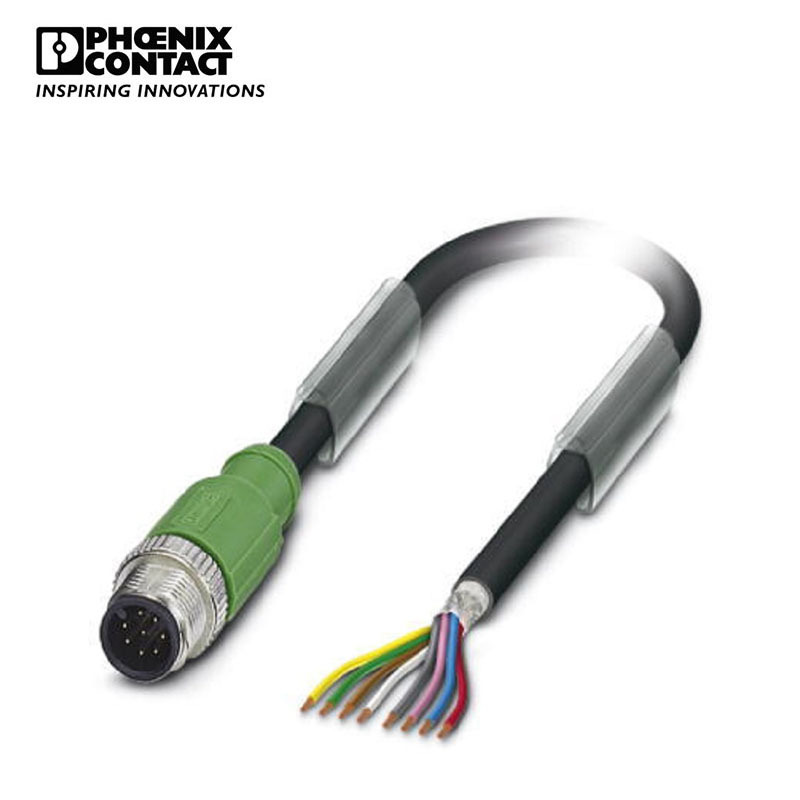 菲尼克斯 传感器/执行器电缆SAC-8P-M12MS/ 3,0-PUR SH - 1522781