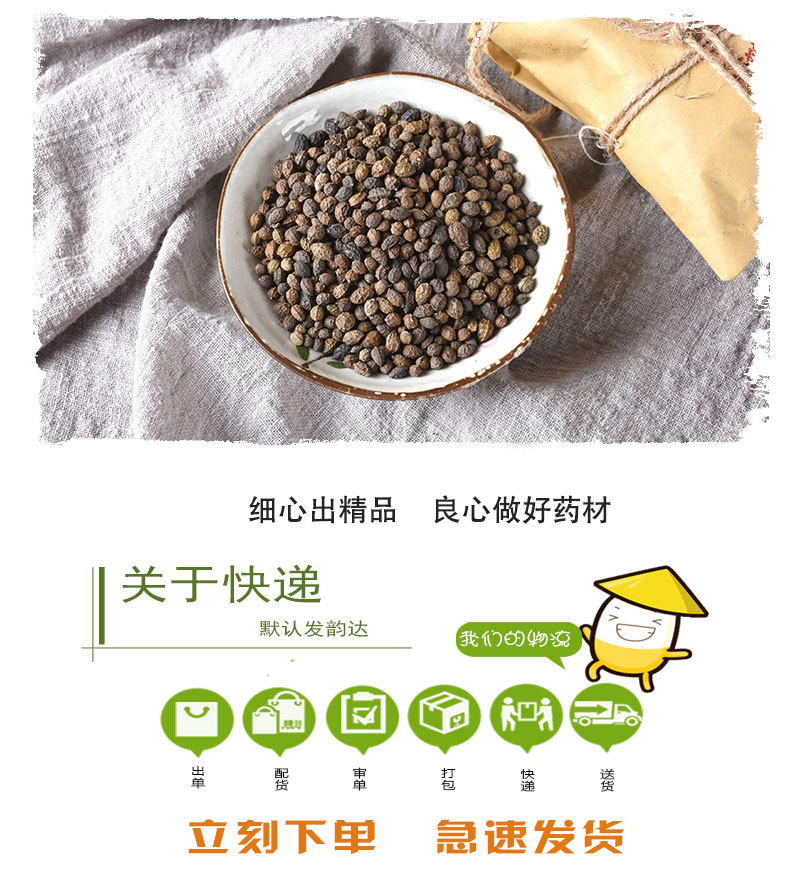 Ya Dan Zi (Brucea javanica) — Dried Bitter Seed Herb, 1000g Bulk Food-Grade Botanical quality and texture