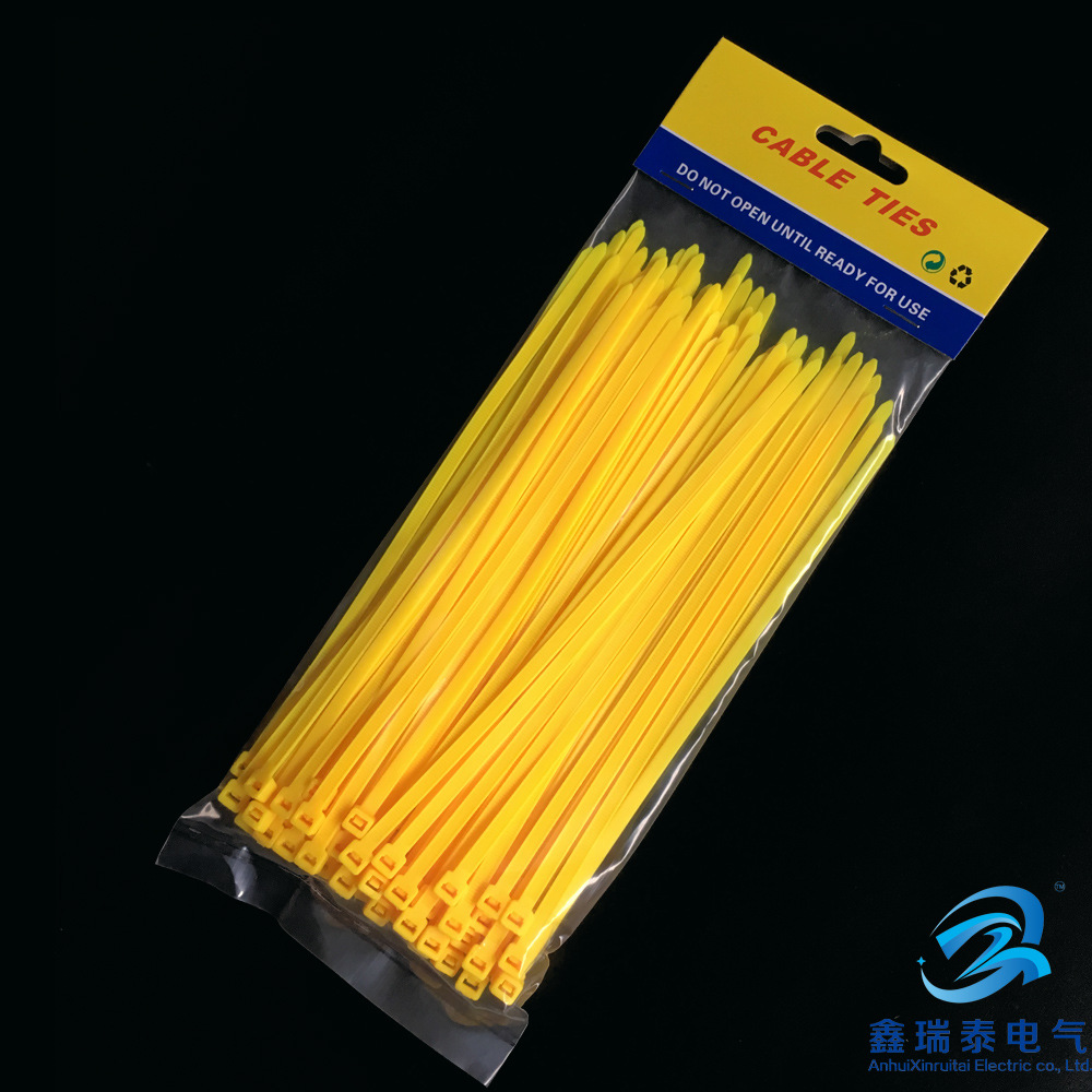 自锁式尼龙扎带 尼龙扎带4*300 电缆桥架绑扎带 塑料束线扎线带