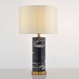简约现代温馨卧室床头灯个性艺术复古家用台灯ins客厅创意台灯