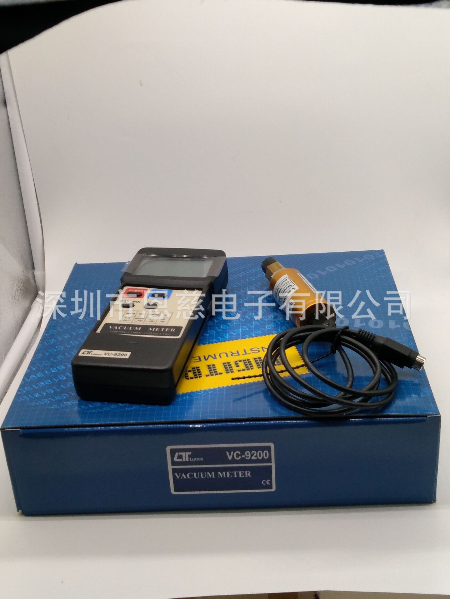 台湾LUTRON路昌VC-9200数字真空表VC9200真空压力表绝压表真空计