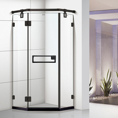 厂家直销不锈钢钻石型淋浴房整体钢化玻璃简易洗浴房沐浴房|ms