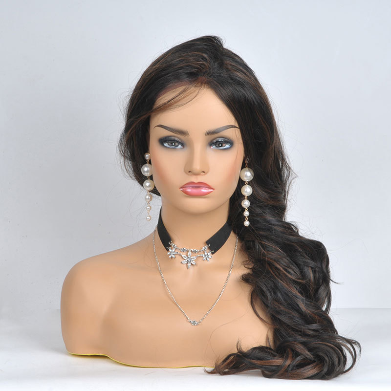 Wig Mannequin Head Double Shoulder Manne...