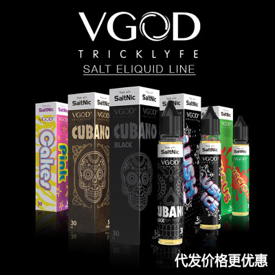 U.S.A Electronics Tobacco oil VGOD salt nic juice Dedicated Liquid smoke E-Liquids