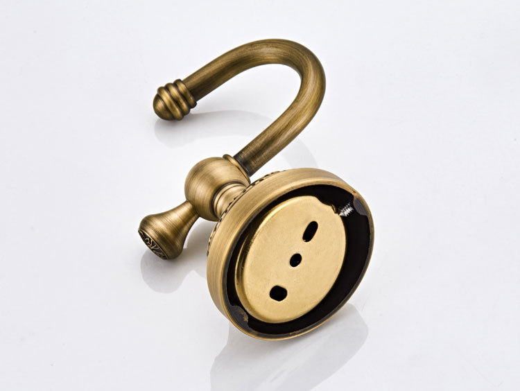 卫浴五金挂件浴室壁挂式螺丝安装单衣钩F8312-1