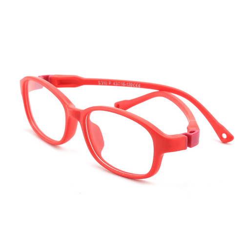 2024新款硅胶材质儿童潮流百搭型光学眼镜圆框舒适个性护目镜P310
