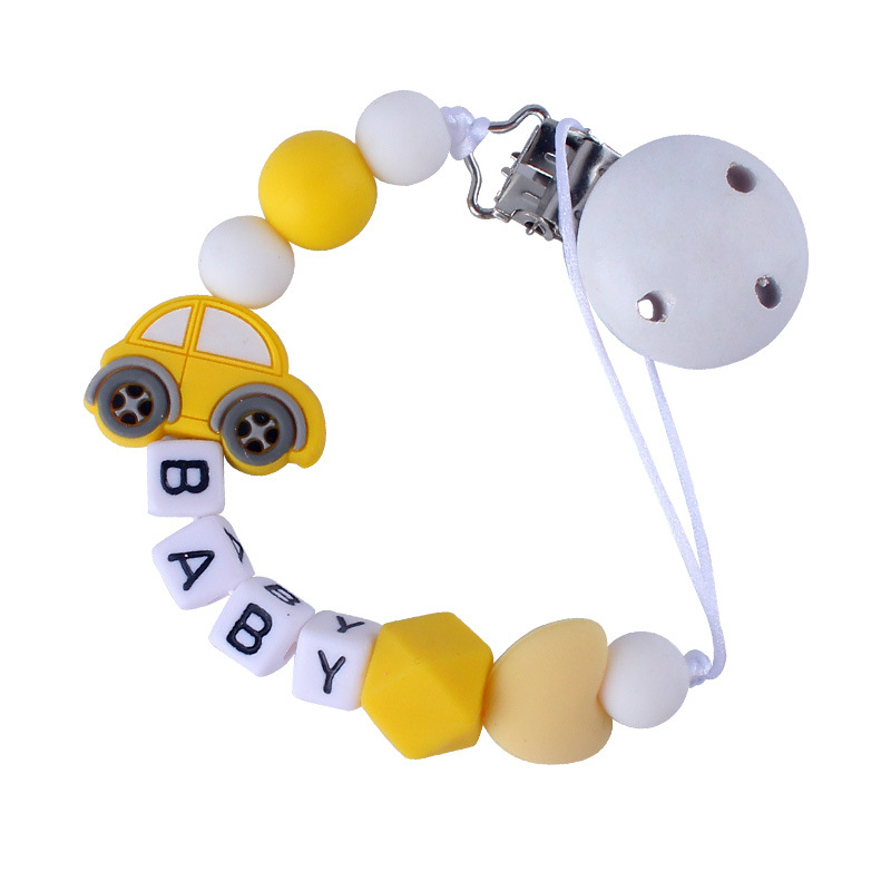 AliExpress chupete cadena bebé chupete de silicona clip de Amazon de comercio exterior suministros para bebés cadena anti-caída Nuevo