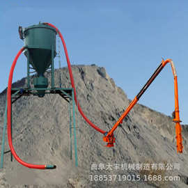 大型粉煤灰气力输送机高扬程水泥粉气力装车机长距离输送机图片